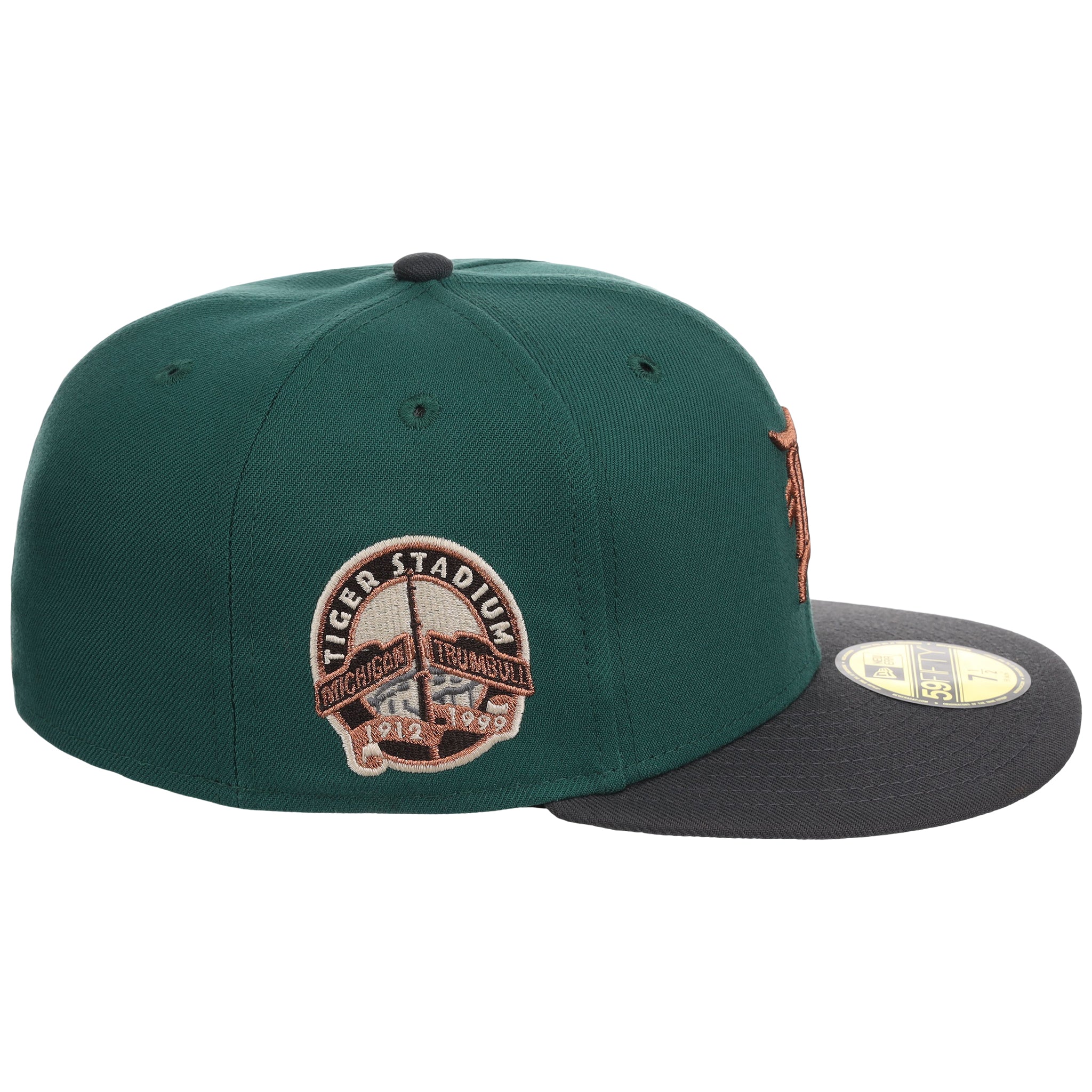Detroit Tigers Detroit Crown the City - Dark Green Graphite 59FIFTY 3 Detroit Tigers Detroit Crown the City - Dark Green Graphite 59FIFTY