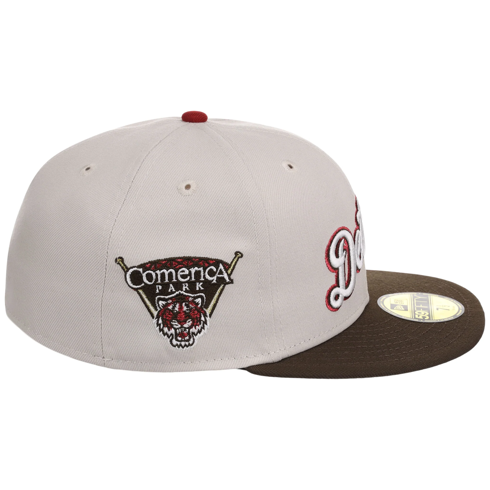 Detroit Tigers Detroit Crown the City - Stone Brown 59FIFTY 3 Detroit Tigers Detroit Crown the City - Stone Brown 59FIFTY