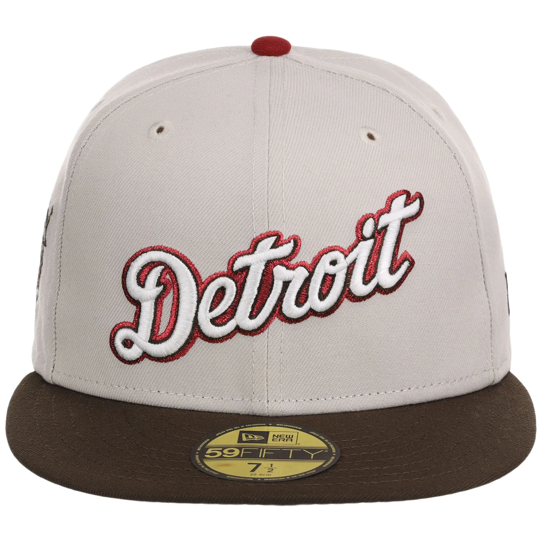 Detroit Tigers Detroit Crown the City - Stone Brown 59FIFTY 5 Detroit Tigers Detroit Crown the City - Stone Brown 59FIFTY