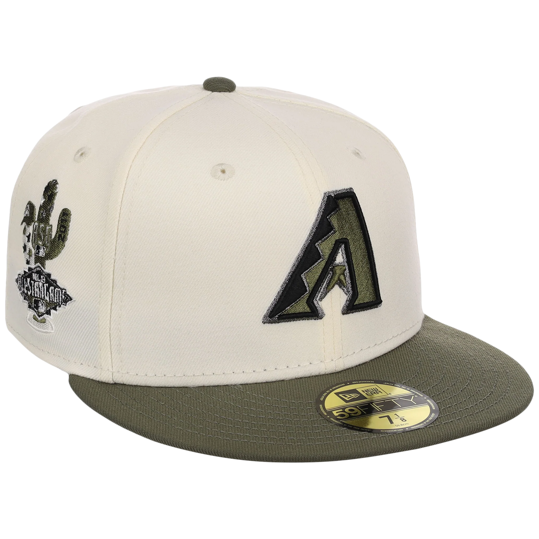 Arizona Diamondbacks MLB Chrome Olive New Era 59FIFTY