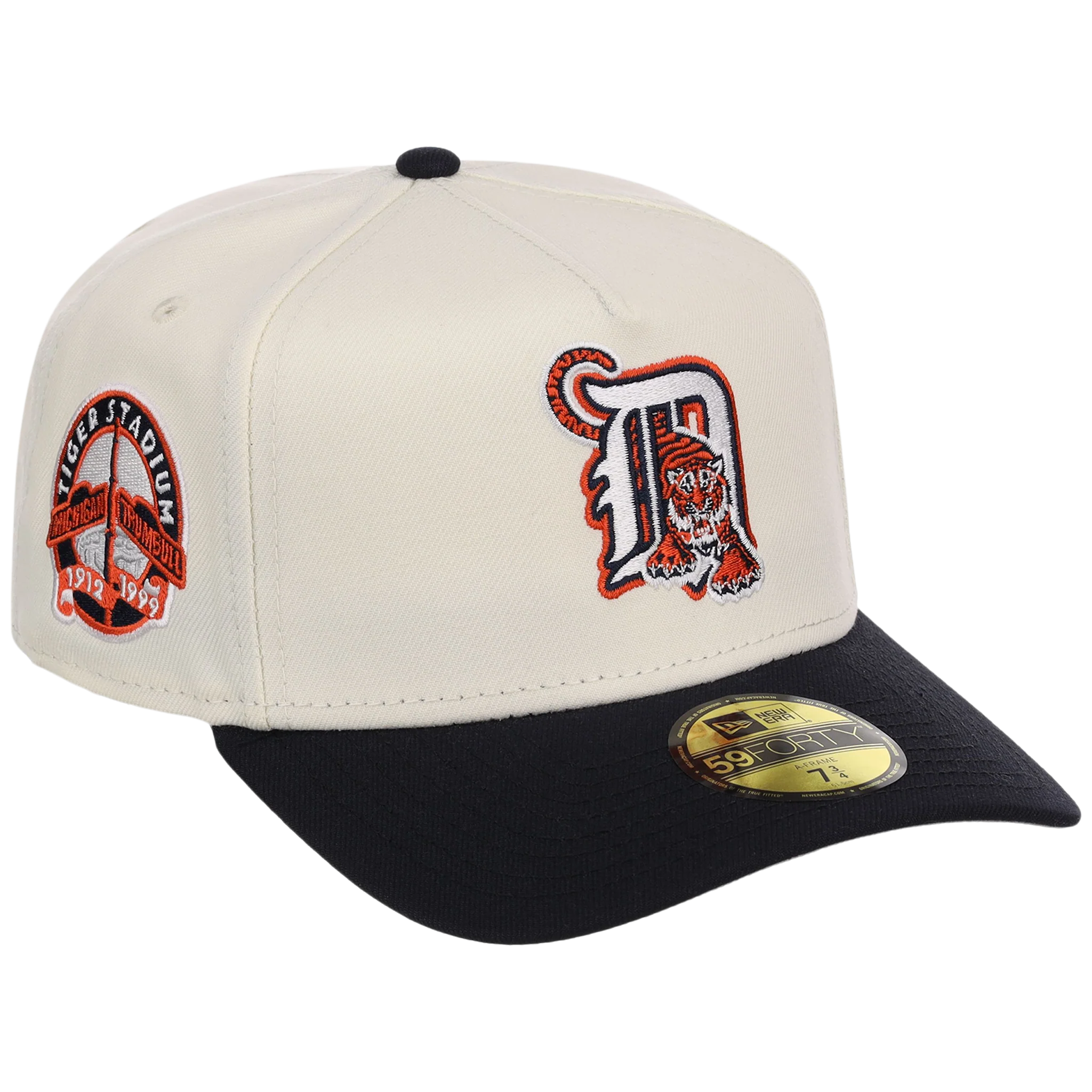 Detroit Tigers MLB Heritage Chrome New Era 59FORTY