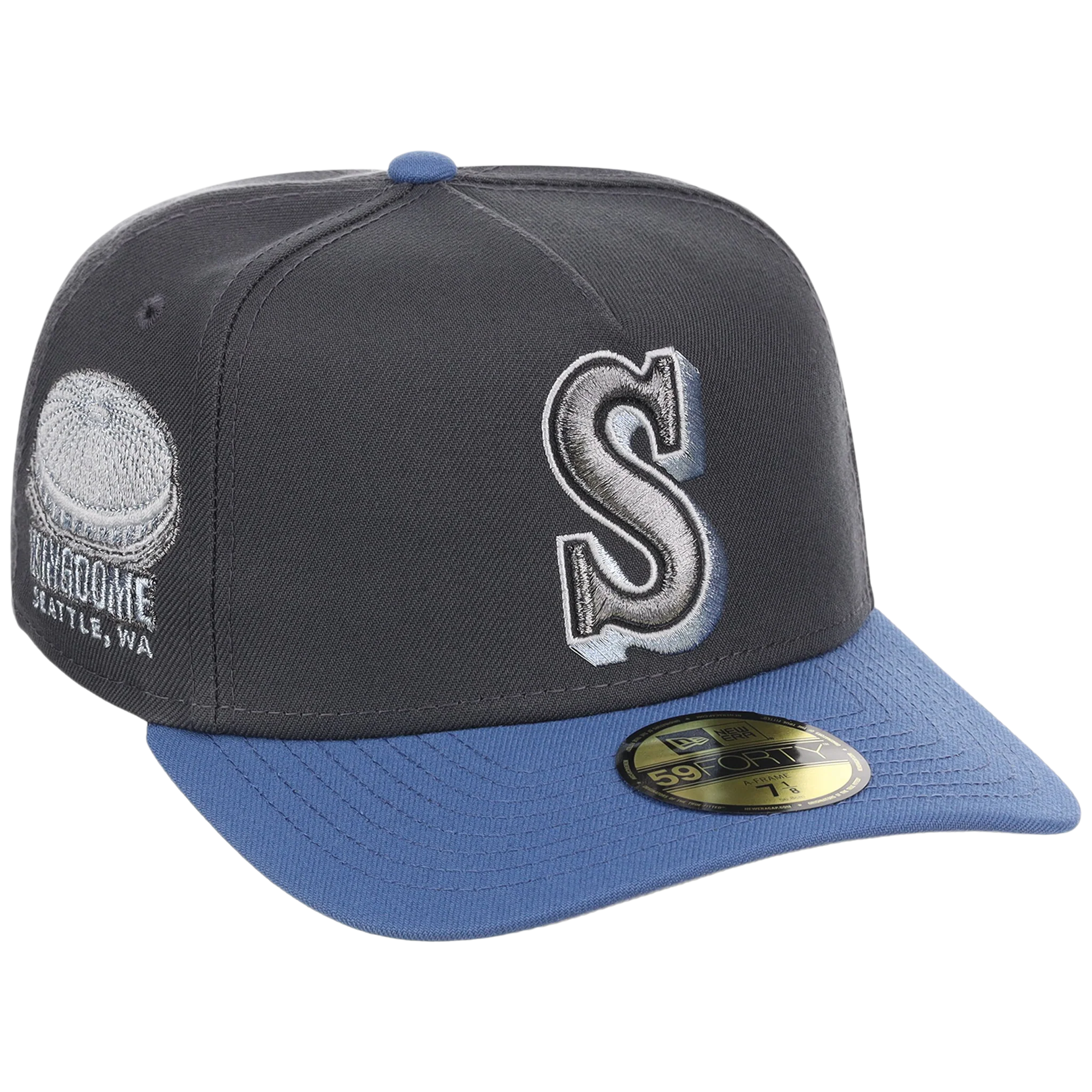 Seattle Mariners MLB Indigo Steel New Era 59FORTY