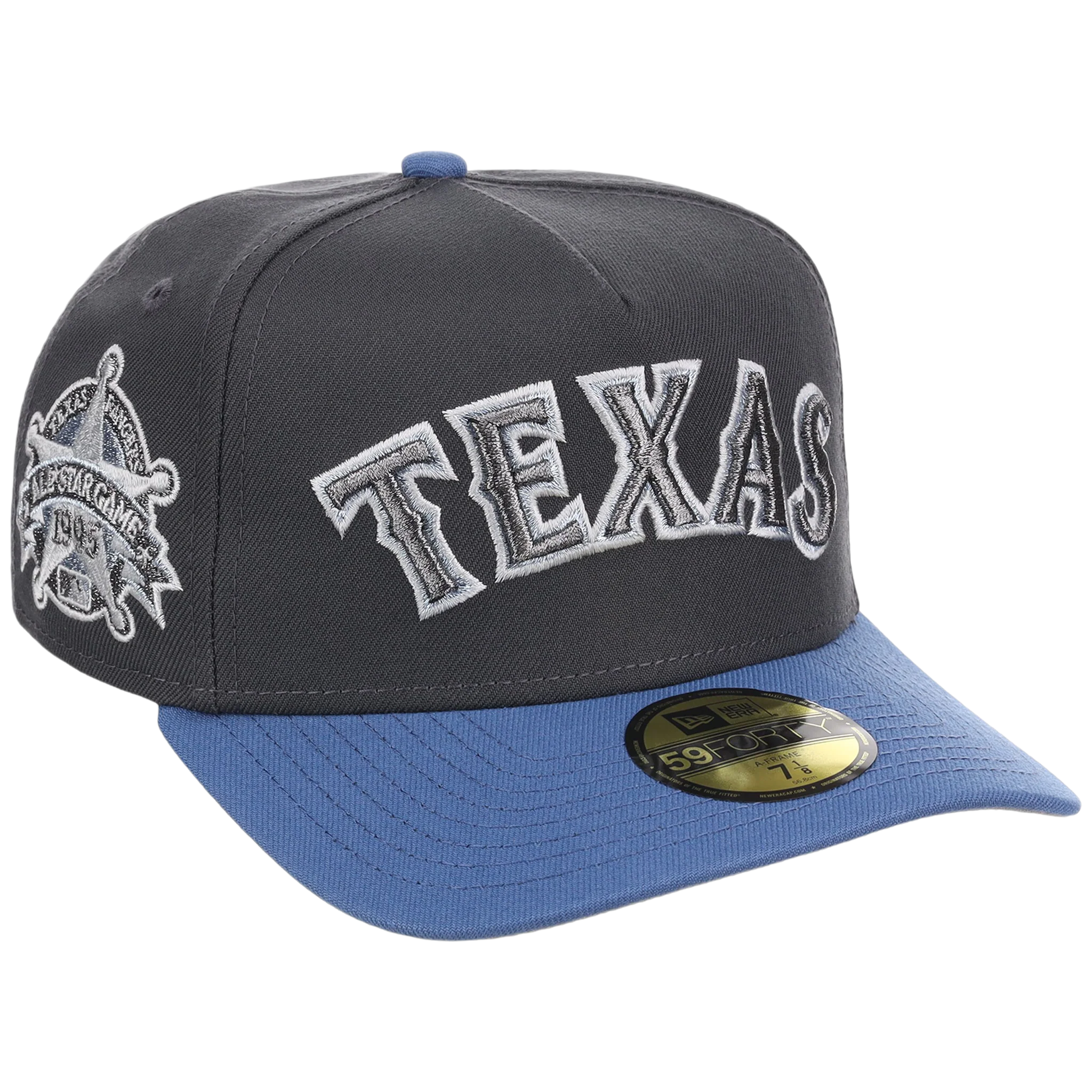 Texas Rangers MLB Indigo Steel New Era 59FORTY