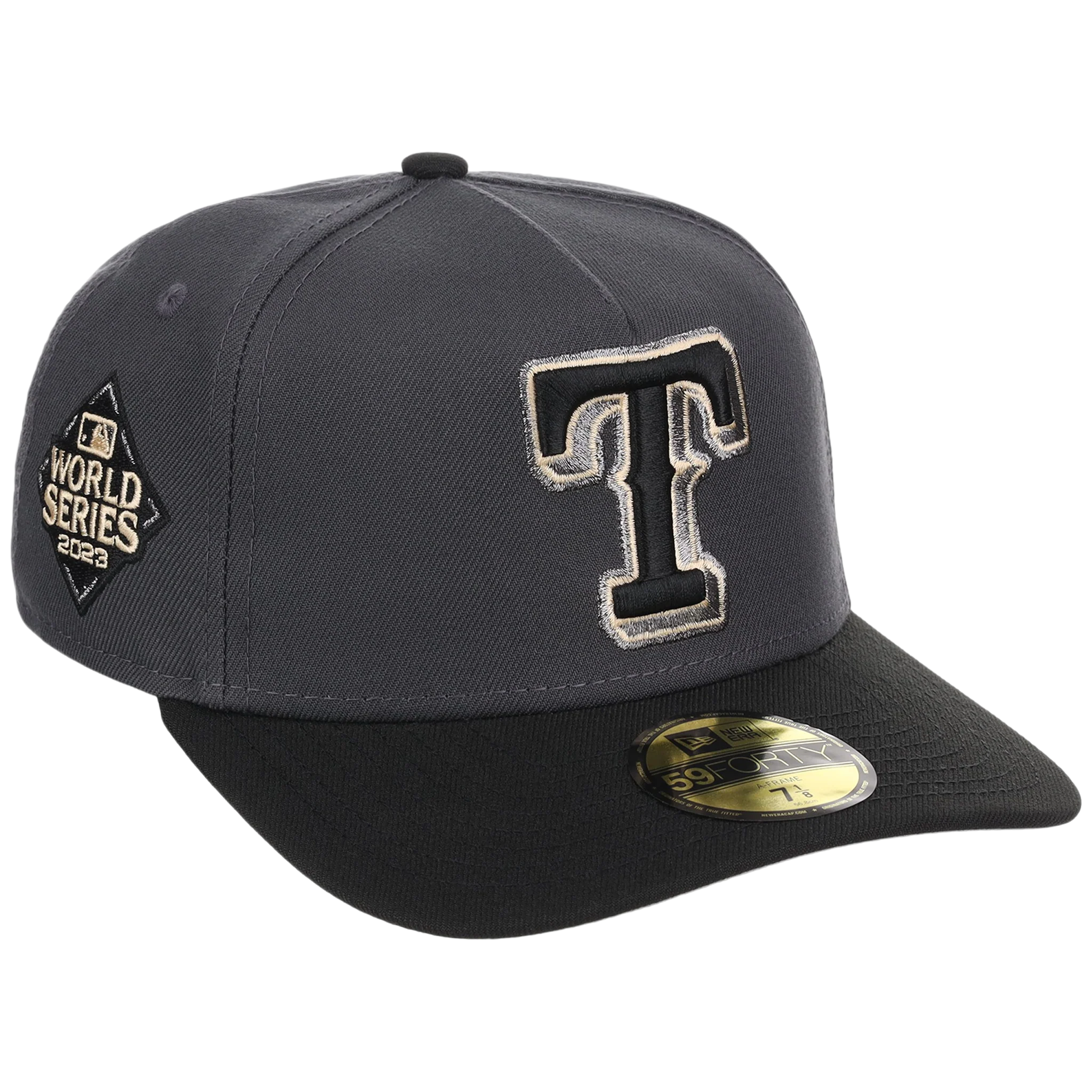 Texas Rangers MLB Graphite Balance New Era 59FORTY