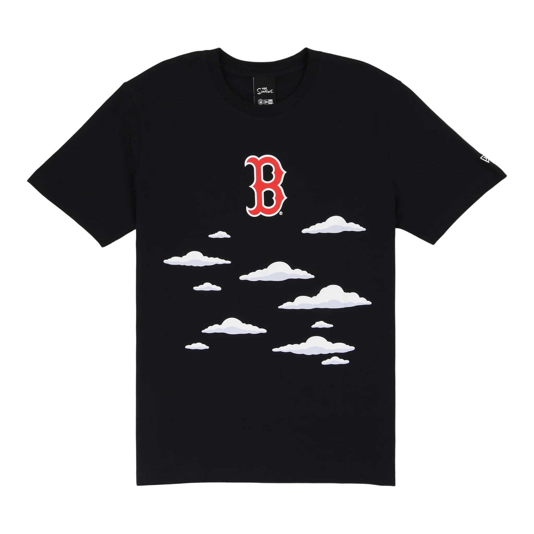 Boston Red Sox MLB Simpsons 'Clouds' New Era T-Shirt